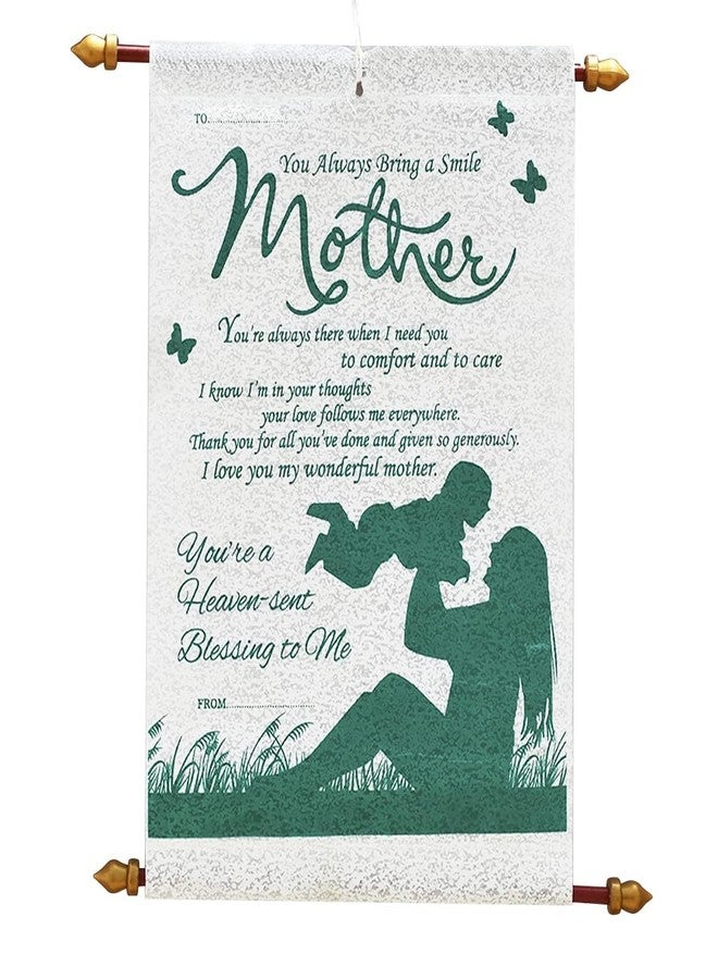 Natali Traders Mother Scroll Card - Gift for Mother-Mummy-Maa-Mom-Mommy-Mothers Day-Birthday - Image 1